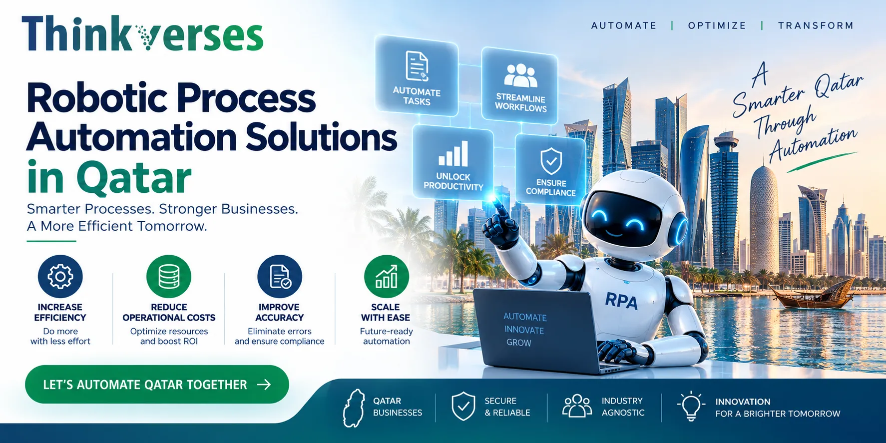 Robotic Process Automation Solutions in Qatar